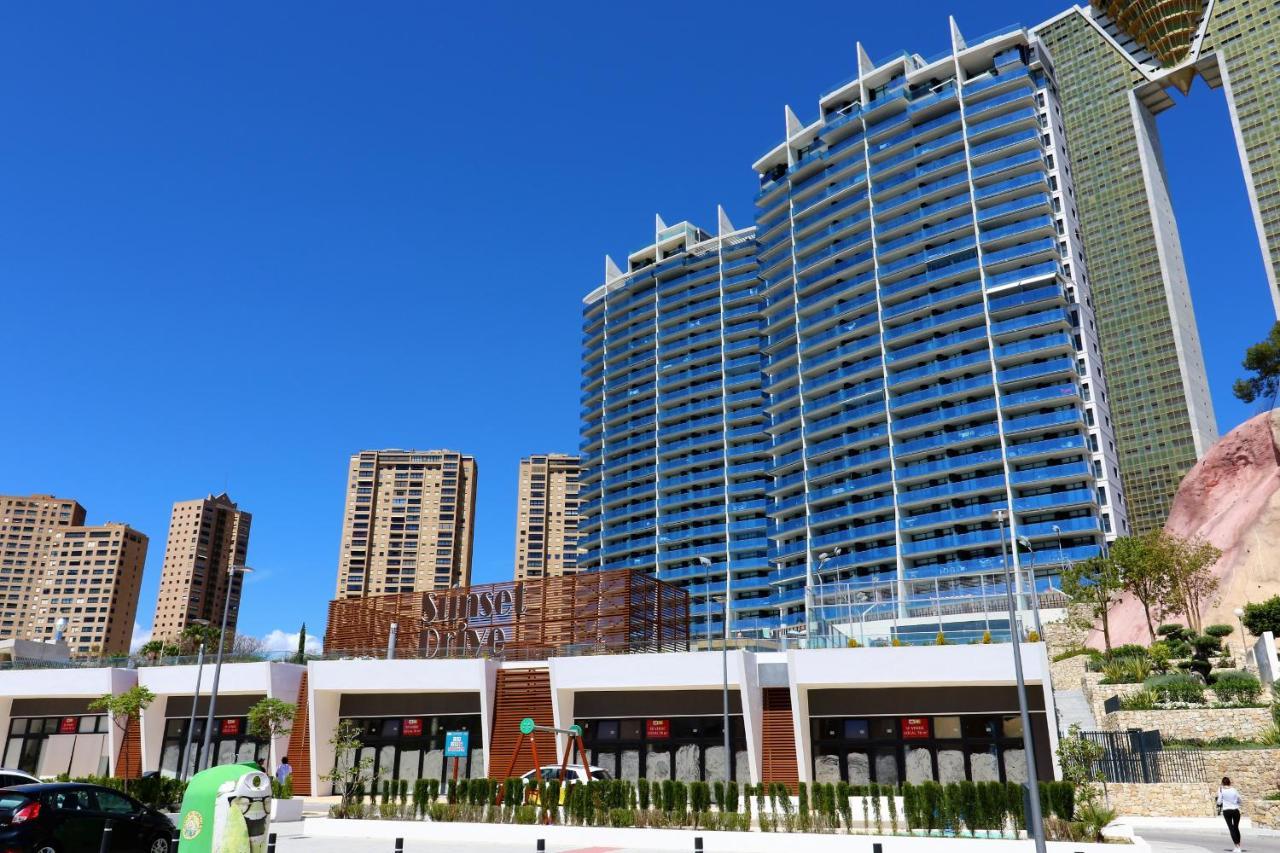 Апартаменти Sunset Drive 1-46 Poniente Beach Бенідорм Екстер'єр фото